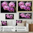 thumbnail image 4 of Designart "Orchids In The Oasis" Orchids Wall Art Living Room, 4 of 7