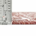 thumbnail image 4 of Unique Loom Outdoor Aztec Collection Area Rug - Chalca (7' 10" x 11' Rectangle Rust Red/Ivory), 4 of 7