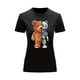 thumbnail image 1 of Playera Blusa De Oso Robot Ropa De Mujer Color Negro Talla Mediana Marca Emil SaEs, 1 of 4