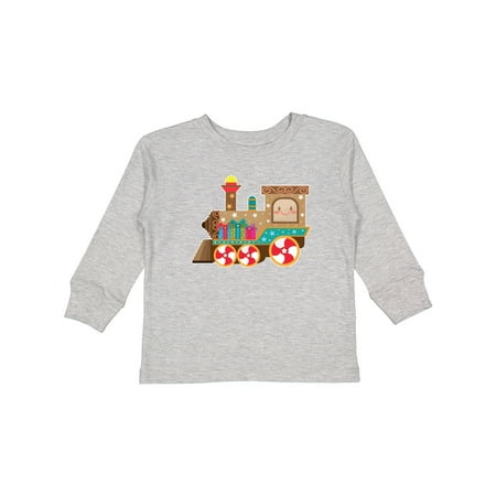 

Inktastic Christmas Train Gift Toddler Boy or Toddler Girl Long Sleeve T-Shirt