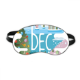 thumbnail image 1 of December Month Season Illustration Sleep Eye Shield Soft Night Blindfold Shade Cover, 1 of 4