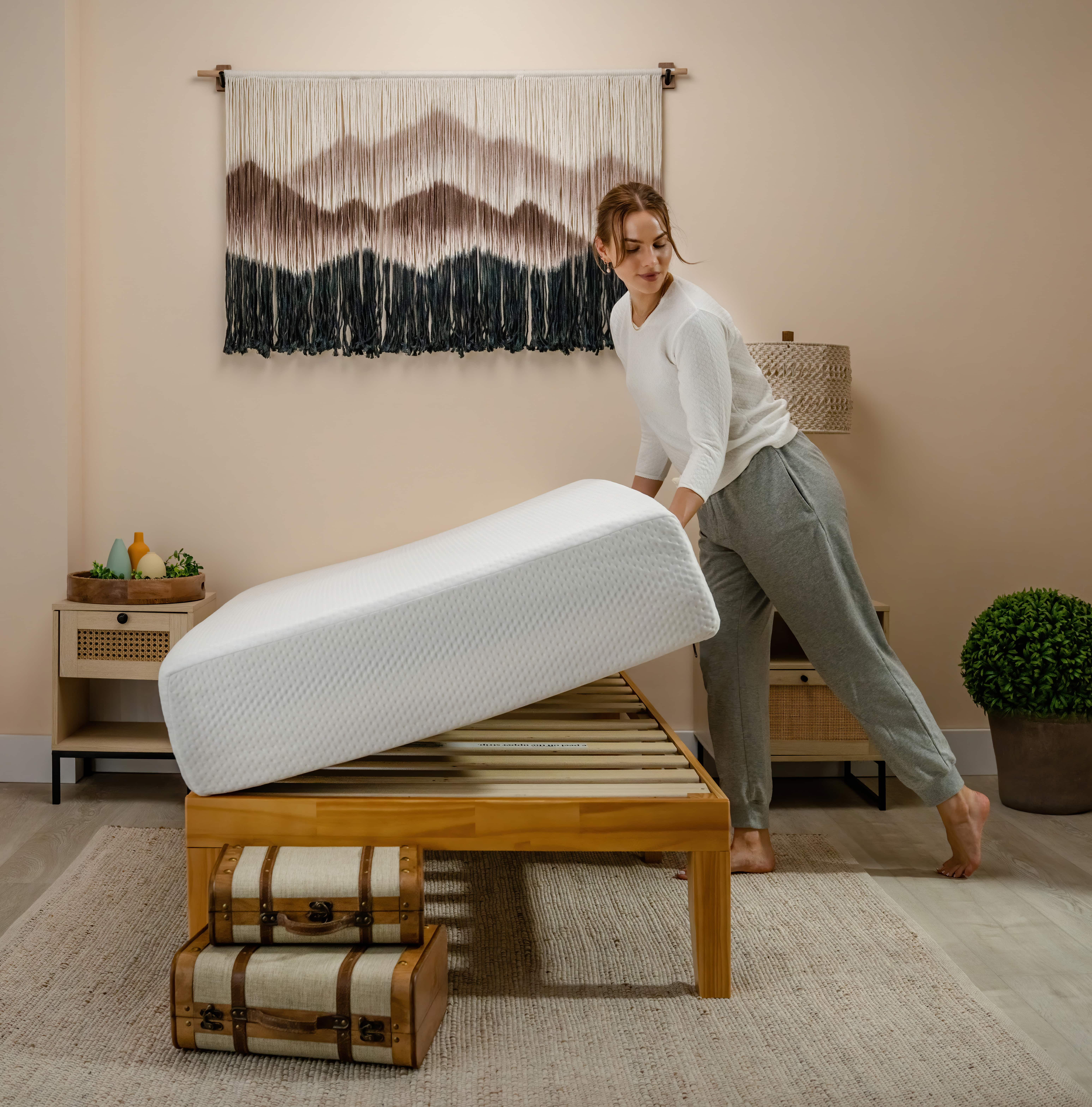Virtu 10" Memory Foam Mattress Twin, Cooling Green Tea Twin Size Memory Foam Mattress In A Box