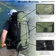 thumbnail image 4 of Duraton 75 ltr. Backpacking Backpack, Green, 4 of 7