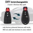 thumbnail image 3 of Kit DIY de repuesto para llavero para Dodge Ram 1500 2500 3500, 3 of 7