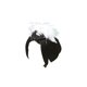 thumbnail image 1 of Bristol Novelty - Tocado estilo mafia para mujer señora (Negro/Blanco), 1 of 2
