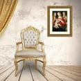 thumbnail image 3 of Andrea del Brescianino 20x24 Gold Ornate Framed and Double Matted Museum Art Print Titled - Madonna with Child and Saints John the Baptist and Girolamo, 3 of 4