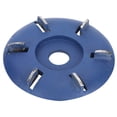 thumbnail image 4 of 6‑Tooth Arc Dics Hexagonal Shovel for Roughening Polishing Carving Woodworking Knife, 4 of 14