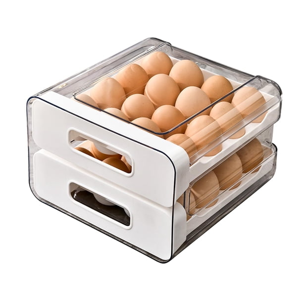 Porta Huevos Plegable De 12 Compartimentos Para Acampada Y Picnic - Caja De Almacenamiento De PP Ecológico Con Asa, Impermeable Y Fácil De Limpiar
