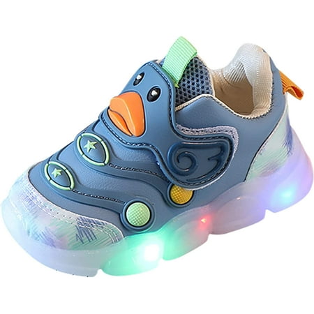 Kids Boys Girls Sneakers Children Sports Shoes Light Shoes Small White Shoes Light Non-Ski Soft Sole