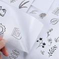 thumbnail image 3 of Stick & Embroidery Paper for Embroidery Dissolvable Embroidery Transfer for Transferring Embroidery Patterns 10PC,2 set x stick and stitch, 3 of 8
