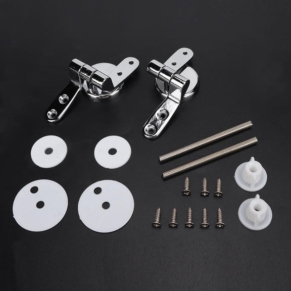 LYUMO Toilet Lid Fixings Toilet Hinges Repair Replacement Kit Tools Set, Toilet Lid Fixings, Toilet Lid Accessories