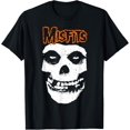 thumbnail image 1 of Misfits – T-Shirt Crâne d'Halloween Décontracté Col Rond T-Shirt Mode Été Hauts, 1 of 2