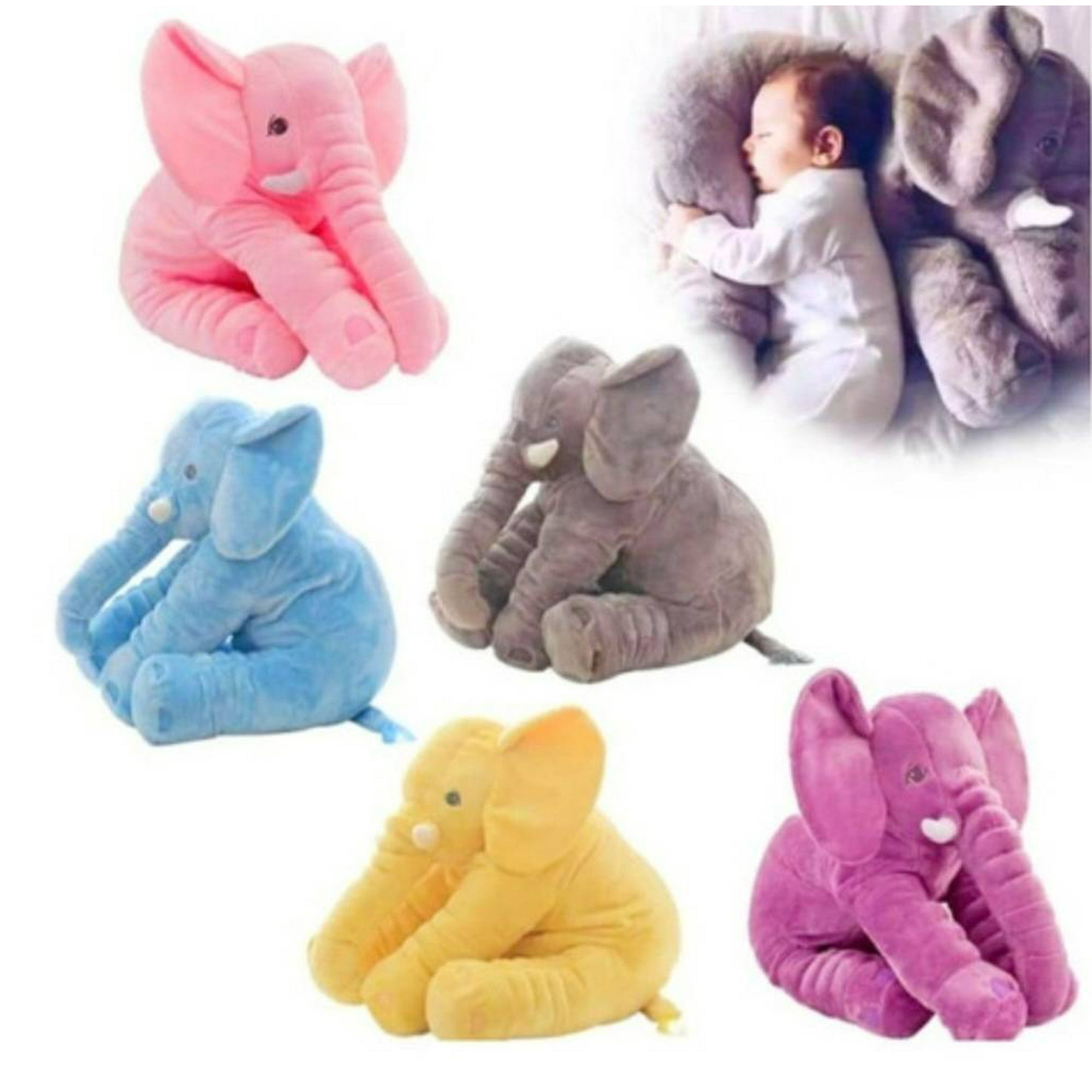 Elefante De Apego 60 Cms Amarillo