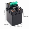 thumbnail image 5 of Motorcycle Relay Starter Solenoid for ZX-1400 ZX-14 2006-2010 VN-800 1999-2006, 5 of 7