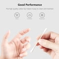 thumbnail image 4 of Natural Paper Cotton Swabs 500ct, Double Tips Cotton Buds for Personal Care, 4 of 6