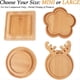 thumbnail image 5 of Juego de 7 Mini Bases de Mosaico de Madera para Manualidades, Kit de Posavasos de Mosaico de Madera de Formas Variadas para Proyectos de Vidrio Artesanales., 5 of 5