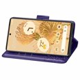 thumbnail image 3 of Allytech Google Pixel 9A Flip Wallet Case, Luxury PU Leather [Butterfly & Flower Embossed] Magnetic Clasp Stand Case Built-in Card Slots & Cash Pocket, Shockproof Wrist Strap Case, Purple, 3 of 6