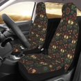 thumbnail image 2 of Sikiie Boho Owl Car Seat Protector 2 Pack Car Seat Cushion Mat, Car Seat Covers for SUV, Truck, Van, 2 of 7