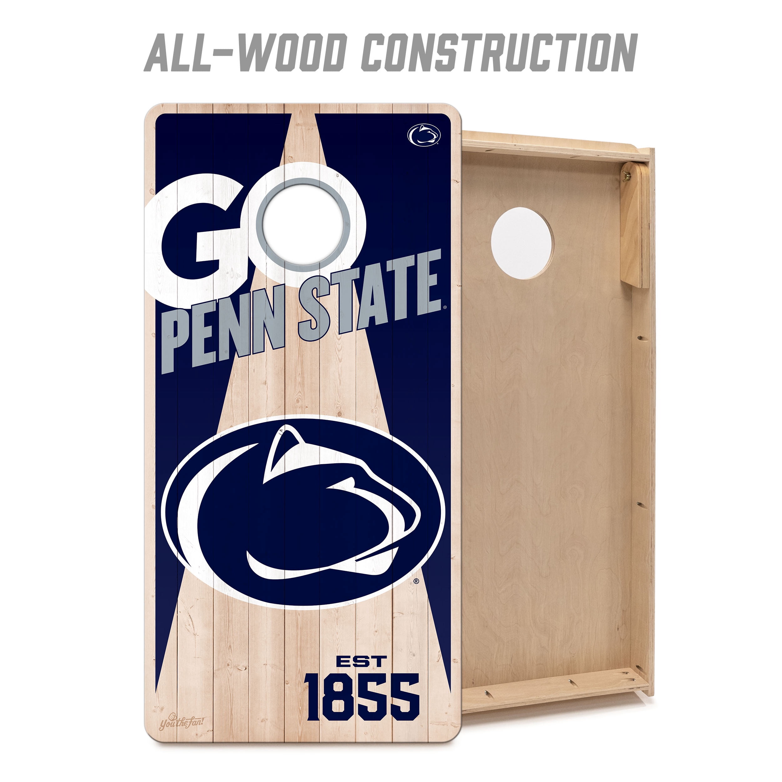 YouTheFan NCAA Penn State Nittany Lions 2' x 4' Cornhole Game