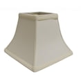 thumbnail image 1 of HomeRoots 469981 10 in. Ivory Square Bell No Slub Lampshade, Egg, 1 of 1