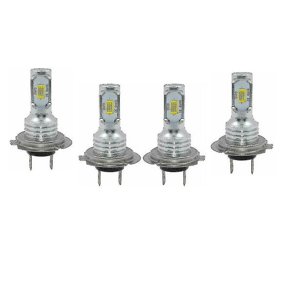 4pcs Mini H7 + H7 Combo Led Headlight Kit Bulbs High Low Beam