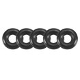 thumbnail image 1 of 100 Pcs 3.2x1mm Anillos O de goma nitrílica resistentes al calor, anillos de sellado, grommets negros, 1 of 5