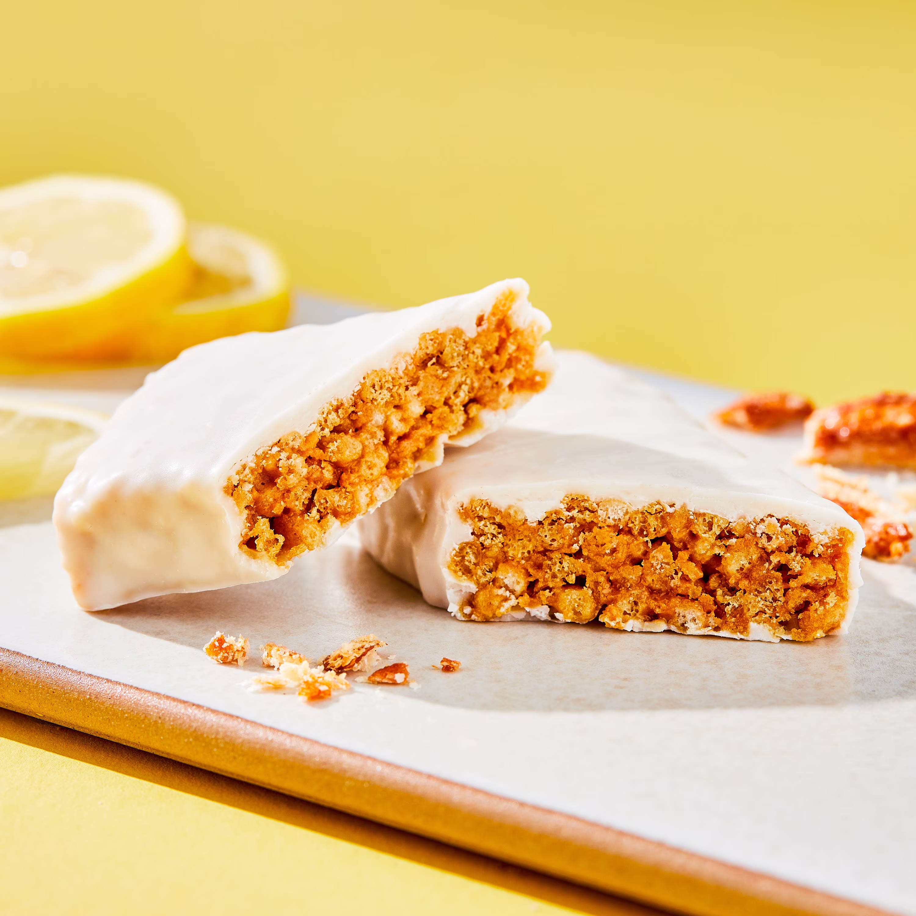thumbnail image 6 of (8 pack) bettergoods Nut, Peanut and Gluten Free Lemon Pie Flavored Crispy Protein Bars, 9.7 oz, 5 Count, 6 of 6