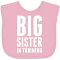thumbnail image 3 of Inktastic Big Sister in Training Girls Baby Bib, 3 of 4