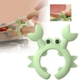 thumbnail image 2 of Bovemsi Organizer Rack Creative Crab Shaped Silicone Spatula Rack Crab Silicone Spatula Holder Anti Overflow Clip Multifunctional Spatula Holder Anti Scalding And Overflow Kitchen Gadgets, 2 of 8
