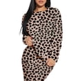 thumbnail image 3 of Conjunto de Pijama para Mujer Shendy Vendy Manga Larga Cuello Redondo con Estampado Transpirable, 3 of 5