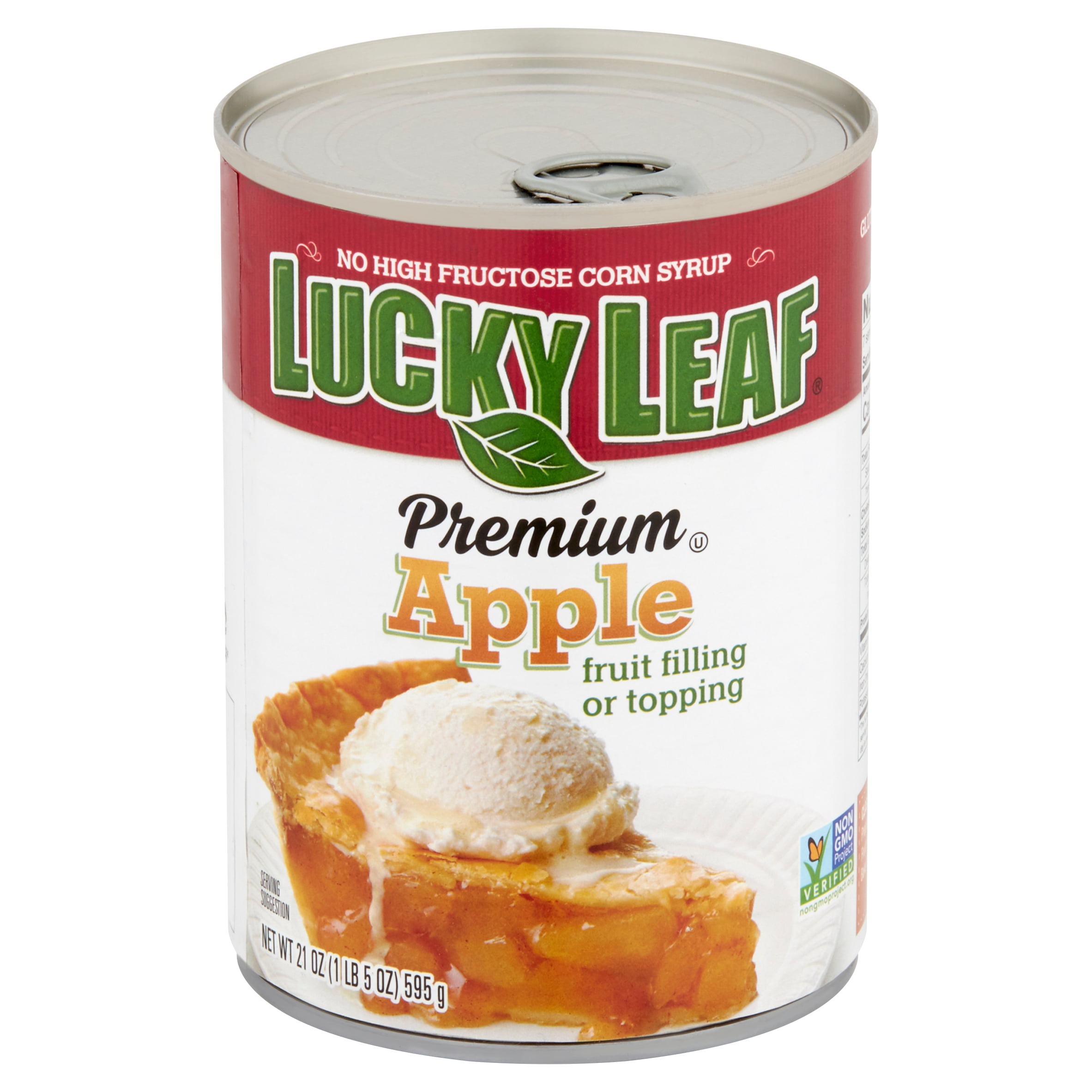Lucky Leaf Premium Apple Fruit Filling or Topping, 21 oz