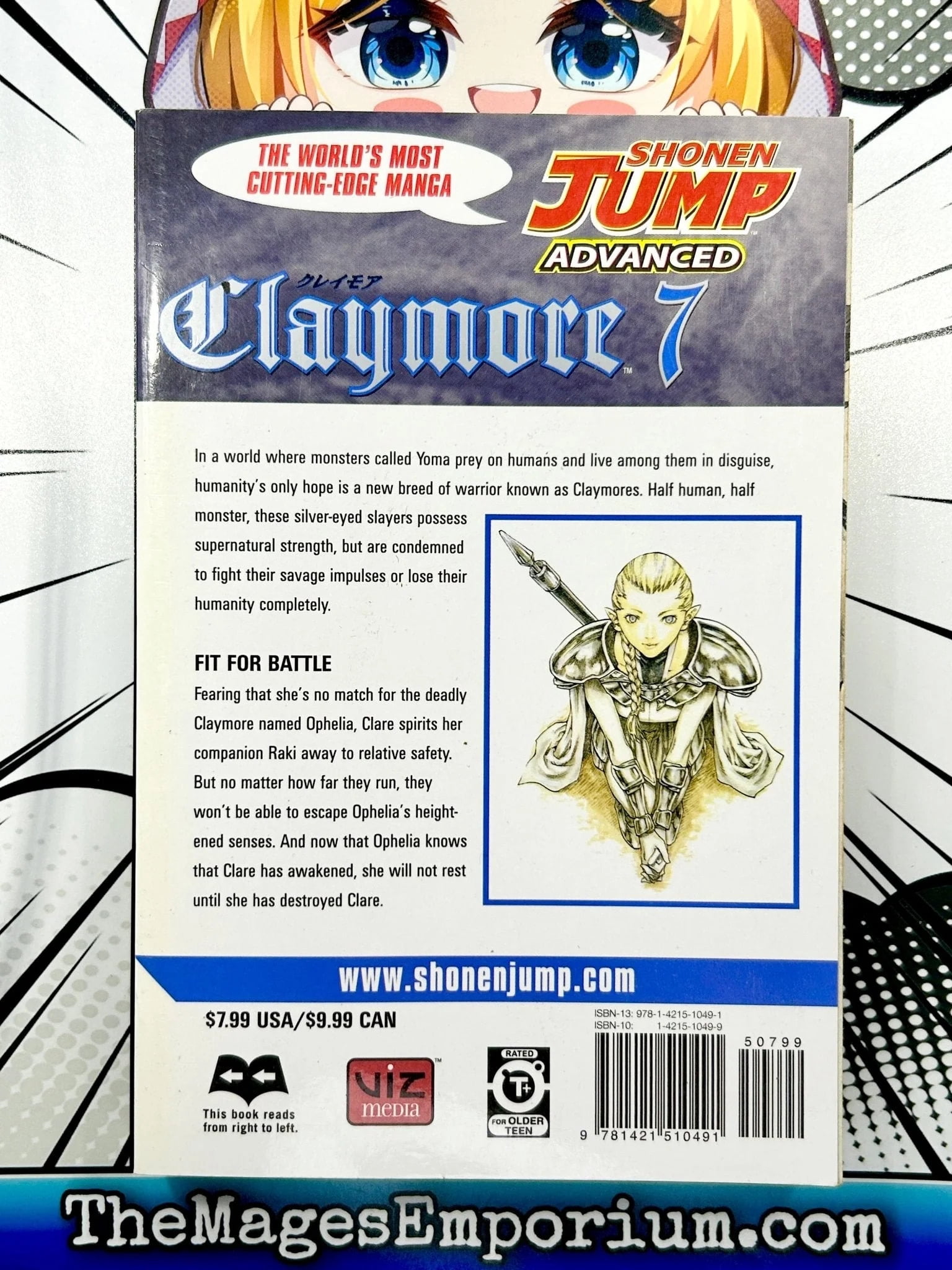 Claymore Claymore, Vol. 7: Fit for Battle, Book 7, (Paperback