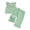 Green, variant on Mercatoo Toddler Girls Cute Clothes Sets Baby Girl Sweet Casual Summer Outfits Plaid Tank Tops Matching Ruffl1 He1 Wide Leg Pants Set