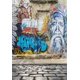 thumbnail image 2 of Fondo de fotografía ABPHQTO 150x220cm Imagen de hombre viejo pared de piedra y suelo Retratos de arte de grafiti, 2 of 2