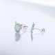 thumbnail image 3 of Aretes Miow Two Moon Cat Plata .925 plateado, 3 of 5
