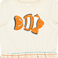 thumbnail image 4 of Inktastic Clown Fish Girls Toddler Dress, 4 of 5