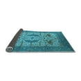thumbnail image 2 of Ahgly Company Indoor Rectangle Oriental Light Blue Industrial Area Rugs, 7' x 9', 2 of 4