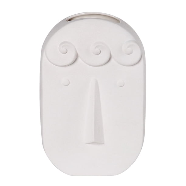 Maceta de porcelana con ramas y flores, adornos decorativos. Grande