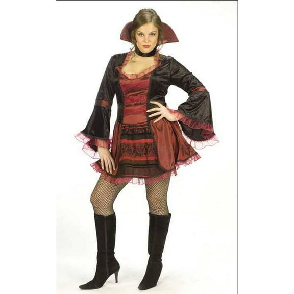 Vamp Sassy Victorian Costume Plus Adult