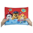 Paw Patrol "Mission Fun" Squishy Toddler Pillow, Red