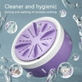 thumbnail image 5 of RXMEKW Portable Washing Machine Portable Washing Machine, Usb Powered 3 Timer Modes Mini Turbo Washing Machine and Dishwasher, Suitable for Travel, Business Trip, Home, Fruit Washing and Dishwashing, 5 of 8