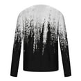 thumbnail image 4 of Qingpeng 3D Pattern Printed Long Sleeves T-Shirts Round Neck Casual Graphics Tees, 4 of 5