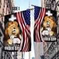thumbnail image 3 of Lion American Flag One Nation Under God MLH2194F - House Flag (29.5" x 39.5"), 3 of 6