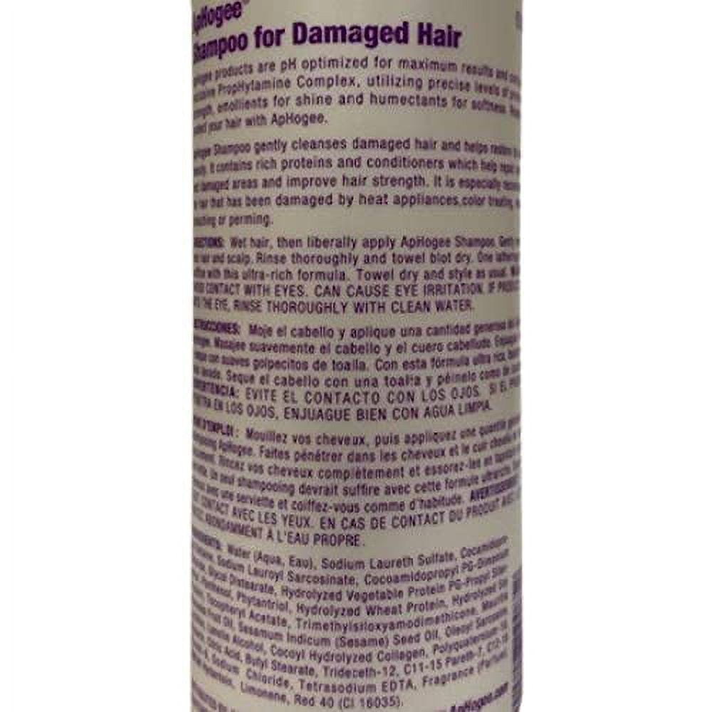 Aphogee Shampoo for Damaged Hair, 16 oz (Pack of 2)