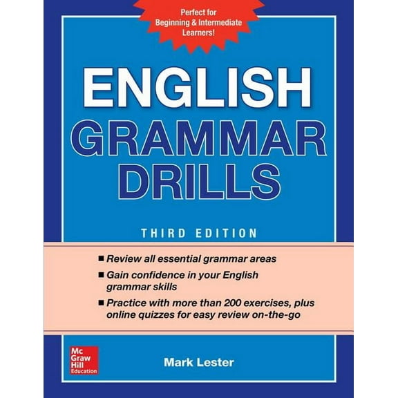 English Grammar Drills, Second Edition, (Paperback)