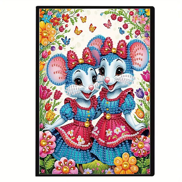 Cuaderno Diario Diamond Art Diary Book DIY
