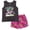 Grey Pink Jack Sally, variant on Disney Minnie Mouse Baby Girls' Sleeveless 2-Piece Tank Top and Shorts Set Red Grey