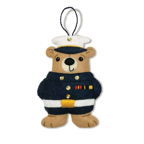 MerryCollectibles | MARINE BEAR felt ornament kit