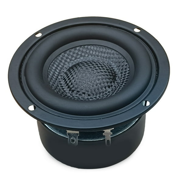 lanema Enhances Bass 3" Waterproof Hifi Speakers Fiberglasses Cones Subwoofer 4OHM 25W