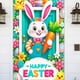 thumbnail image 2 of Hogar y jardín, flores artificiales, 35 x 72 pulgadas, cubierta de puerta para el día de Pascua, cortina de puerta para el día de Pascua, decoración de puerta y pared para el día de Pascua, decoració, 2 of 9